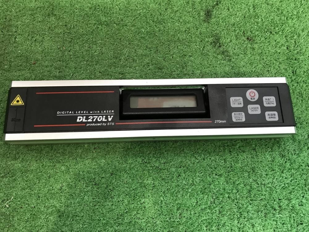 【動作確認済】STS レーザ付デジタル傾斜計 DL270LV　№1 DL270LV レーザ付デジタル傾斜計 DL270LV 1台 STS 【通販