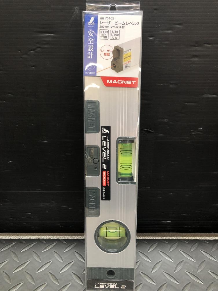 シンワ測定 レーザービームレベル2 76165の中古 未使用品 《大阪