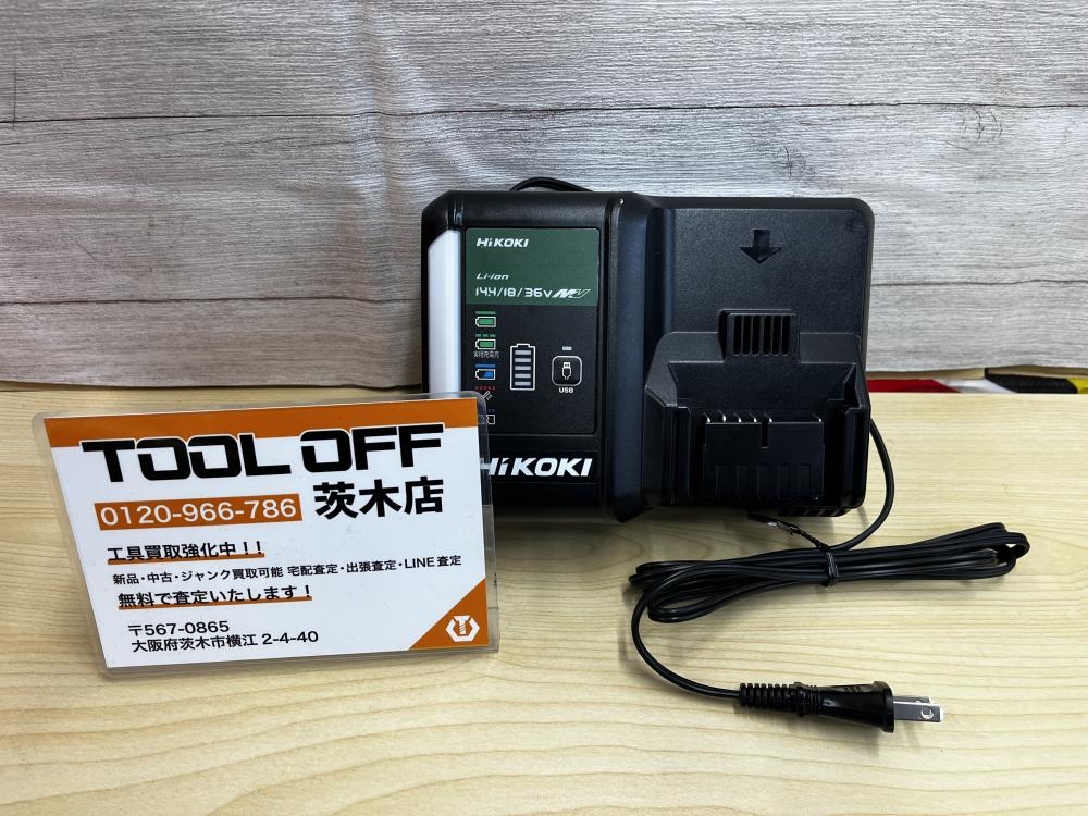 HiKOKI 14.4V・18V・36V 充電器 UC18YDL2の中古 未使用品 《大阪・茨木》中古工具販売の専門店│ ツールオフ茨木店  ｜中古工具販売のツールオフ