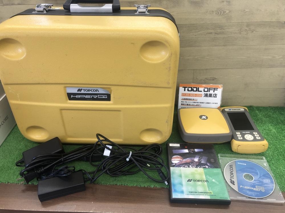 TOPCON トプコン 2周波GNSS受信機 Hiper SRの中古 中古B使用感あり 《埼玉・鴻巣》中古工具販売の専門店│ ツールオフ鴻巣店  ｜中古工具販売のツールオフ