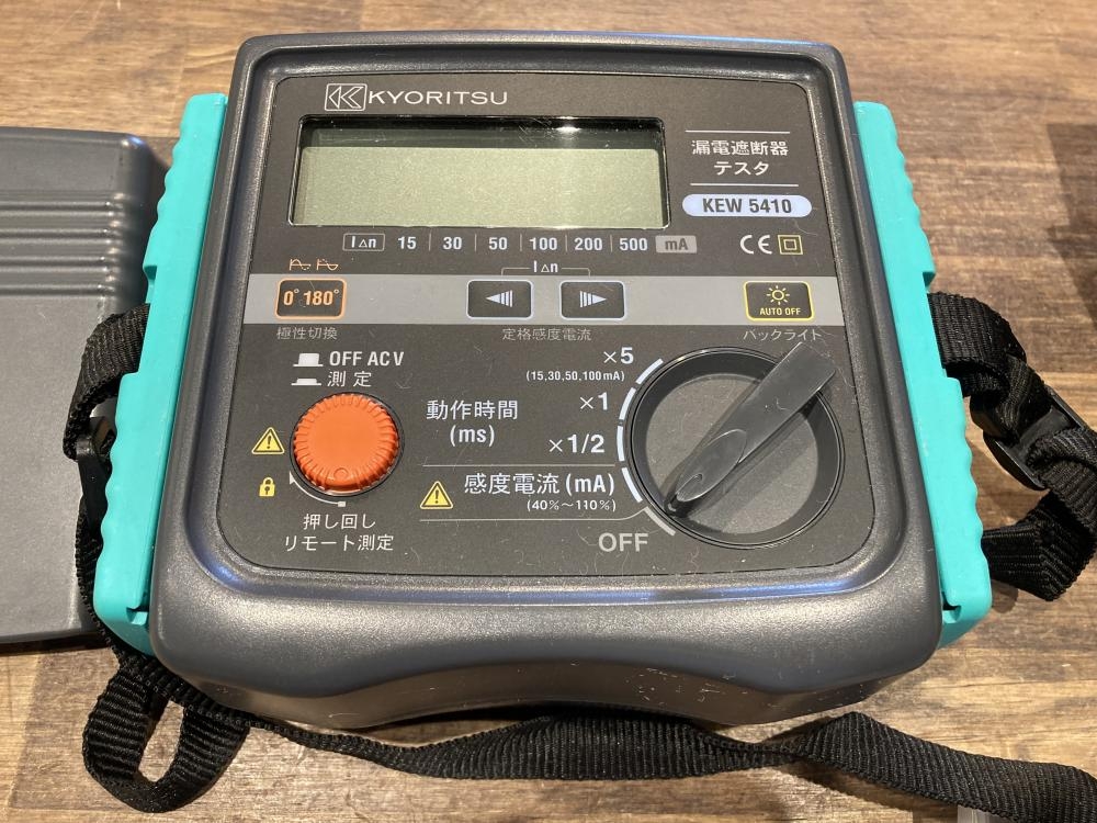 共立 漏電遮断器テスタ KEW5410の中古 中古B使用感あり 《埼玉・上尾》中古工具販売の専門店│ ツールオフ上尾店 ｜中古工具販売のツールオフ