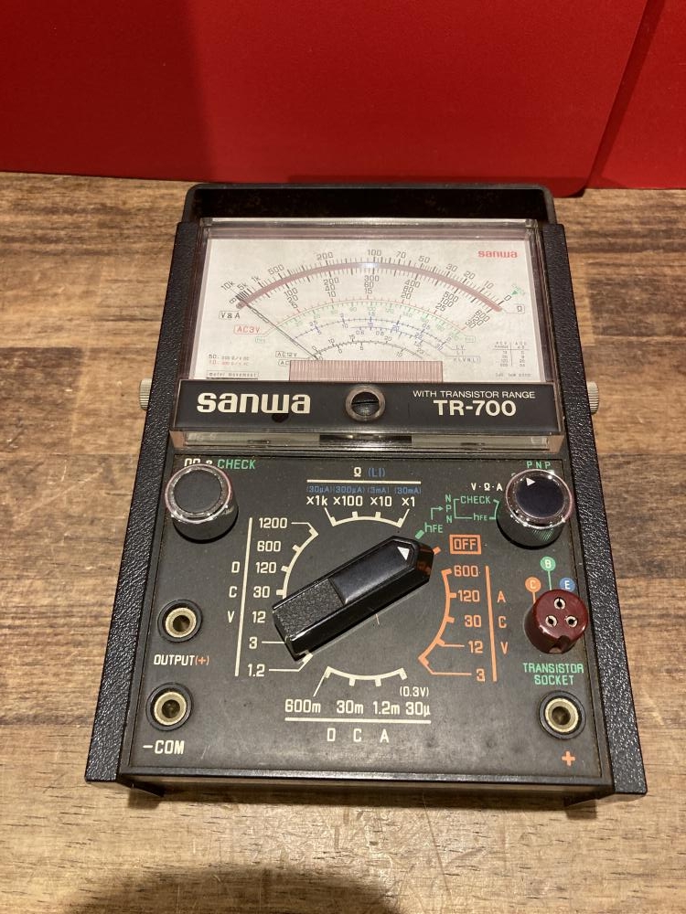 sanwa サンワ アナログテスター TR-700の中古 中古C傷汚れあり 《埼玉