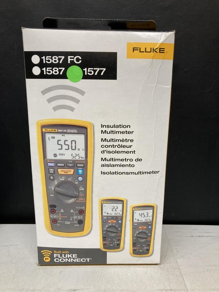 FLUKE デジタル・マルチメーター付絶縁抵抗計 1577の中古 未使用品