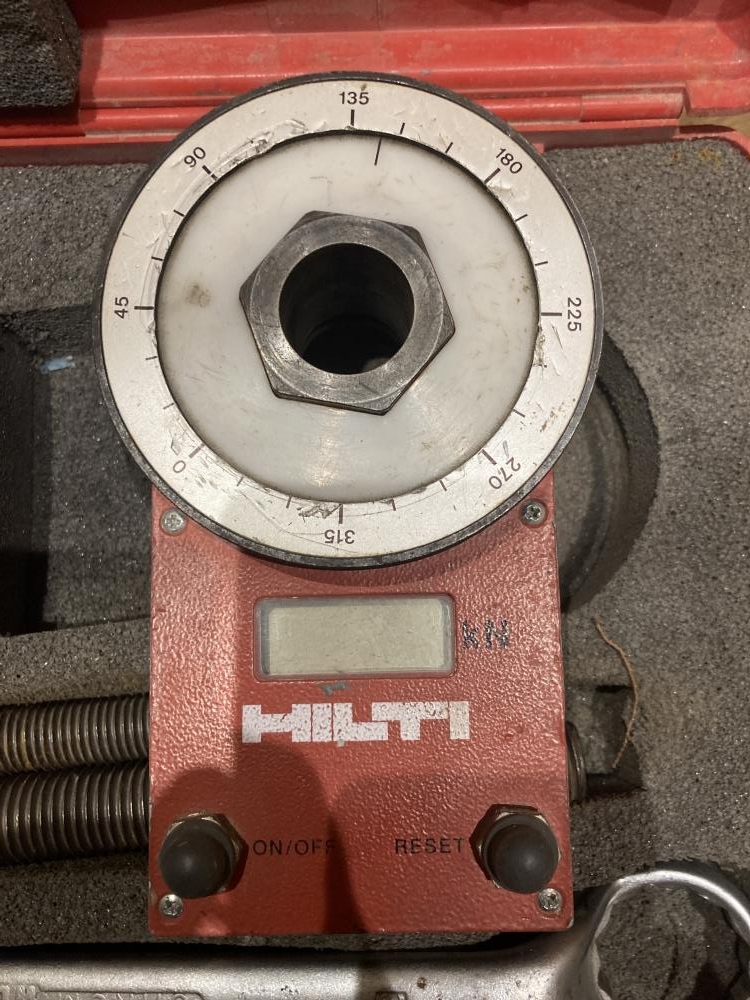 HILTI ヒルティ 引張荷重確認試験機 アンカーテスター DPG100 *通電確認のみの中古 ジャンク 《東京・江戸川》中古工具販売の専門店│  ツールオフ江戸川店 ｜中古工具販売のツールオフ