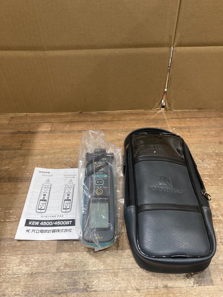 KYORITSU コンセントN-Eテスタ KEW4500BTの中古 ジャンク 《東京 