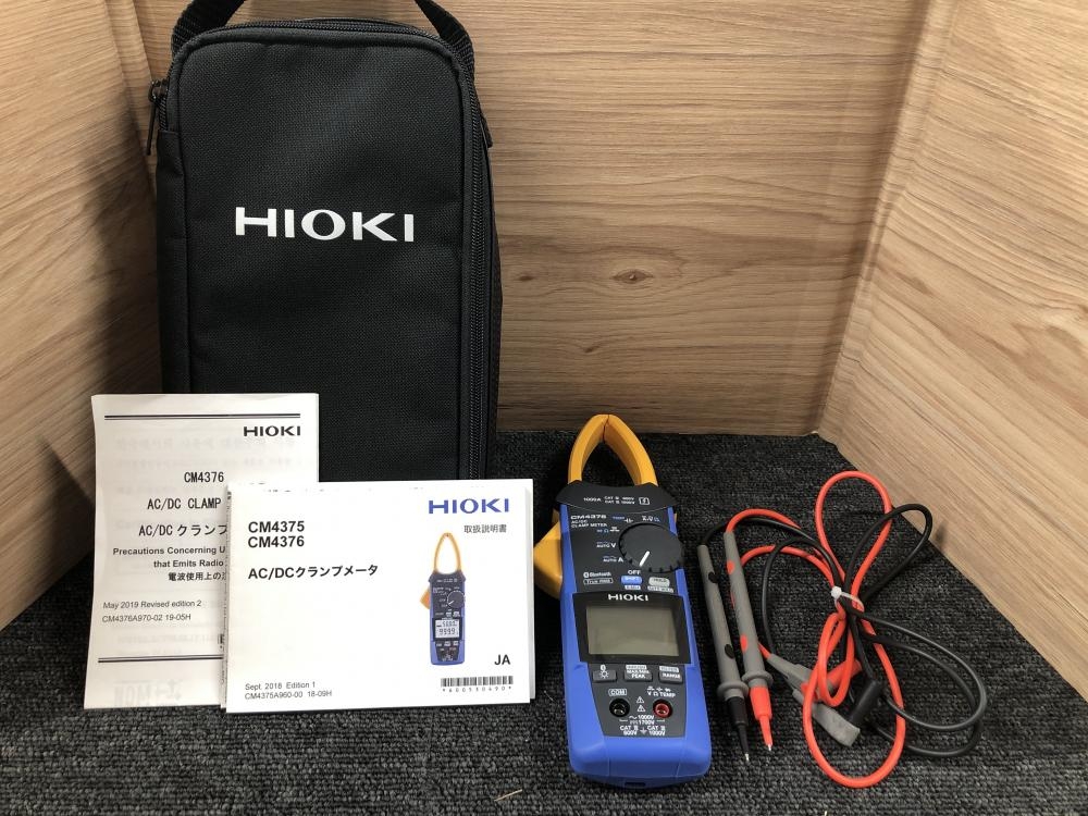 日置 HIOKI AC/DCクランプメーター CM4376 ※簡易動作確認済みの中古