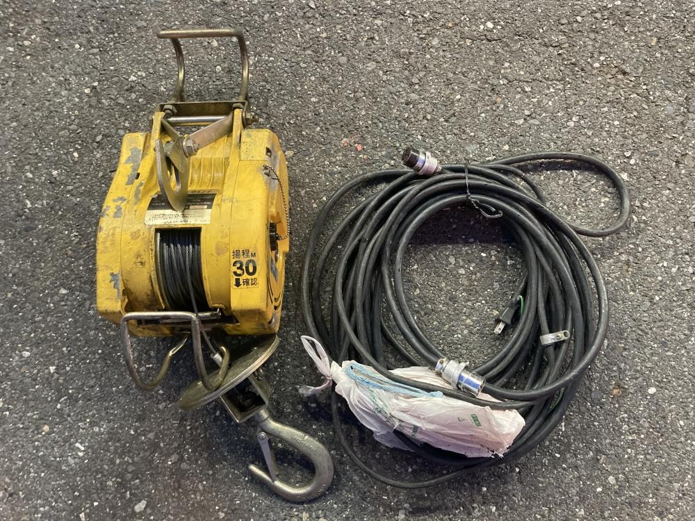 値下げ特価 トーヨーコーケン ベビーウインチ TK63型 ベビーホイスト