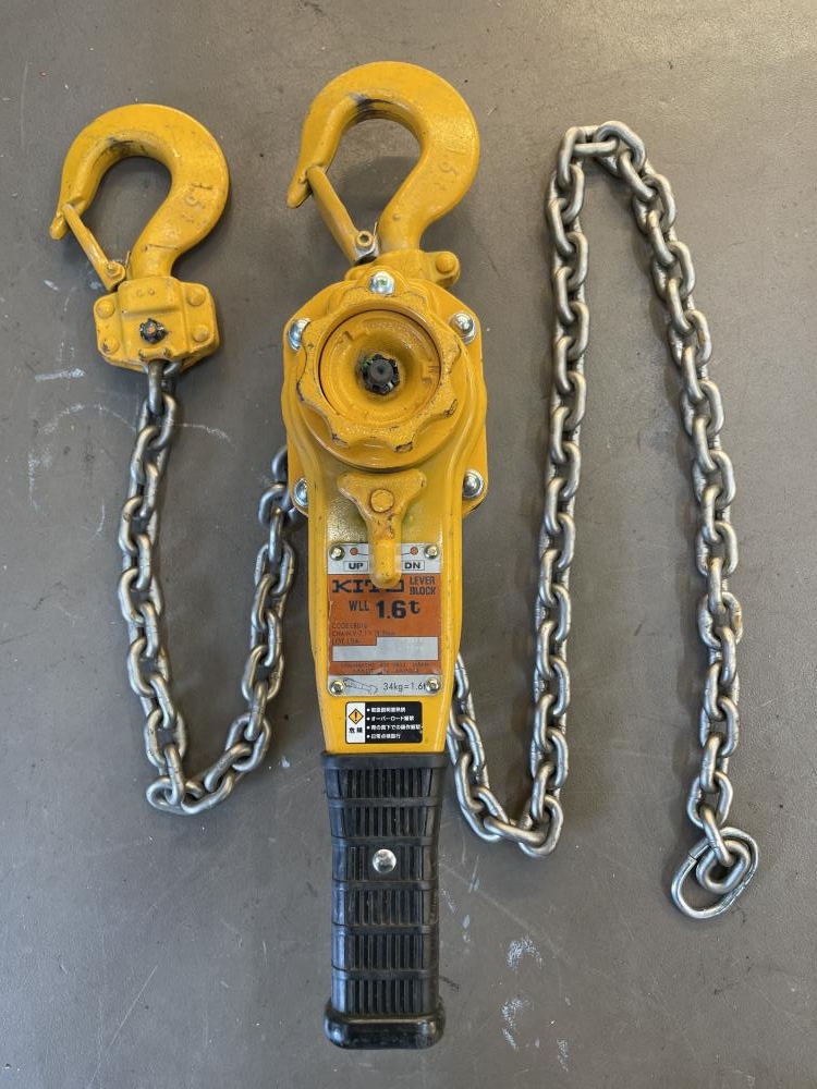 キトーレバーブロック 1.6t 旨く 