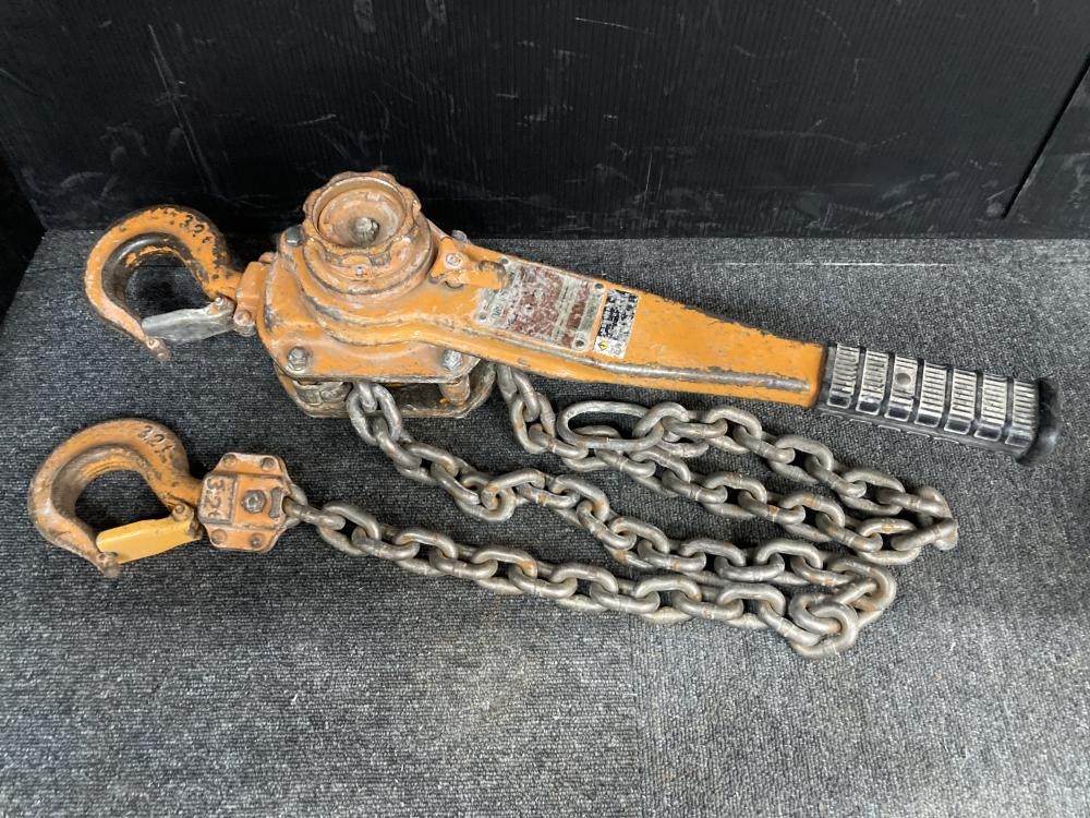 キトー KITO レバーブロック LB032の中古 中古C傷汚れあり 《大阪 