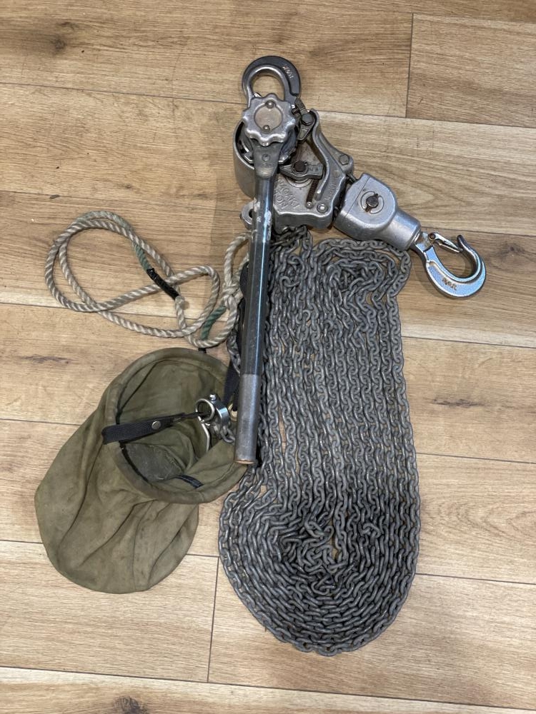 永木チェーン式レバーブロック* 3Ton*（張線器(チェーン式