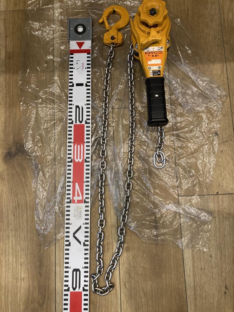 KITO レバーブロック0.8t LB008の中古 未使用品 《神奈川・座間 KITO レバーブロック0.8t LB008の中古 未使用品 《神奈川・座間