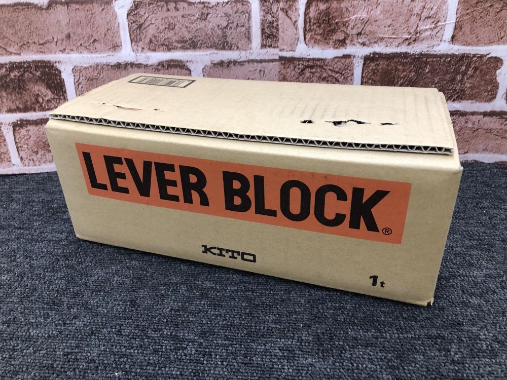 KITO レバーブロック LB010 1.0tの中古 未使用品 《千葉・市原》中古