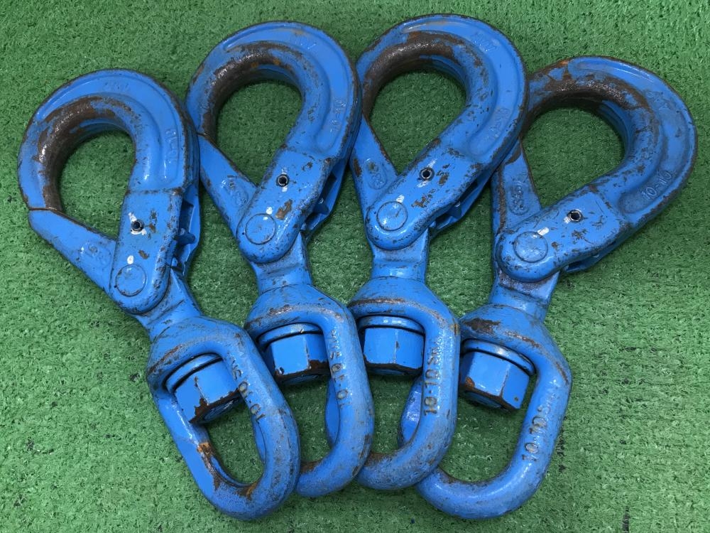 YOKE 10-8 スイベルフック 2個セット※中古品ですので、傷やサビあります【市川行徳店】【店頭取引限定】【中古】管理番号：IT69M6SW4GOS YOKE スイベルフック4個 G-100 3/8の中古 中古C傷汚れあり 《神奈川