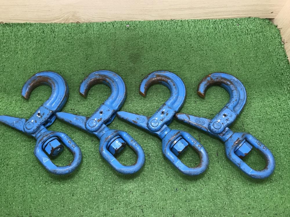YOKE スイベルフック4個 G-100 3/8の中古 中古C傷汚れあり 《神奈川