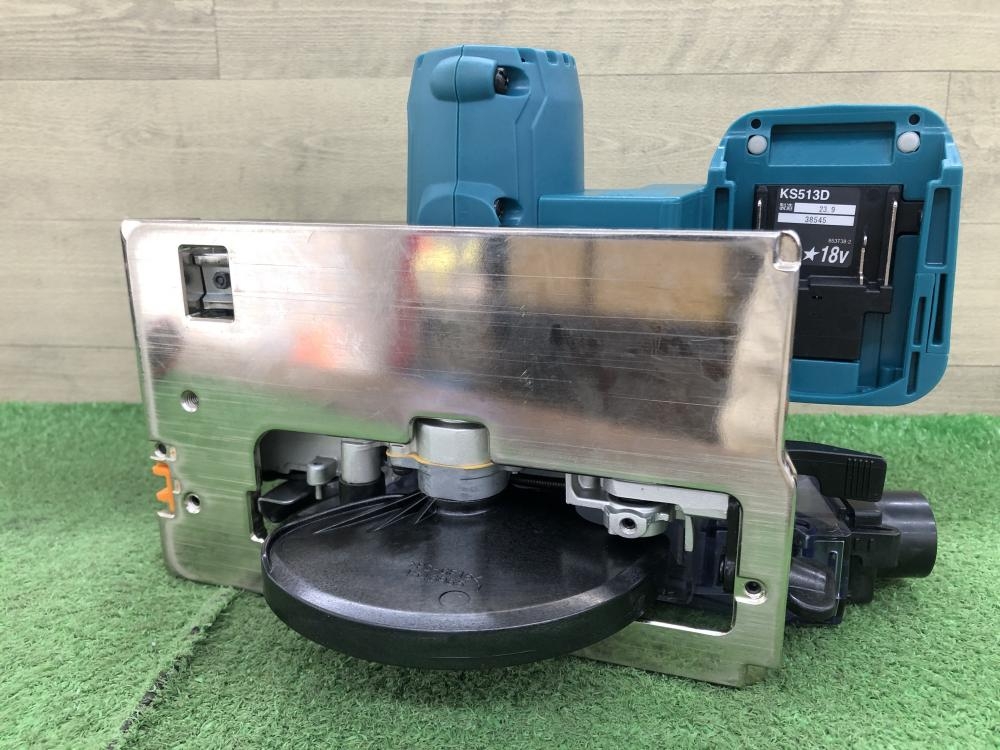 マキタ makita 125mm充電式防じんマルノコ KS513の中古 中古C傷