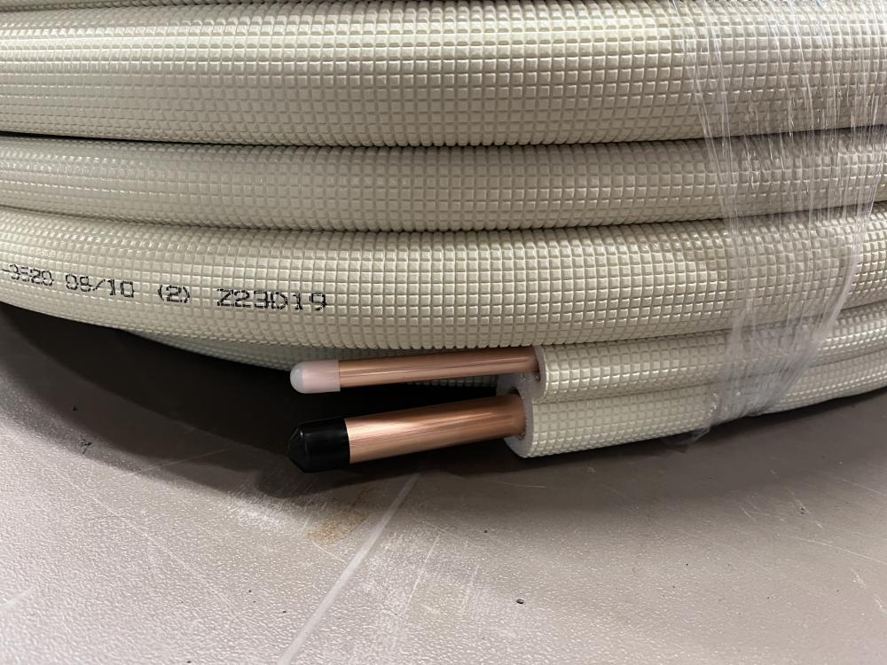 INABA 因幡電工 ペアコイル エアコン用被覆銅管 3分5分 PC-3520 20m巻 