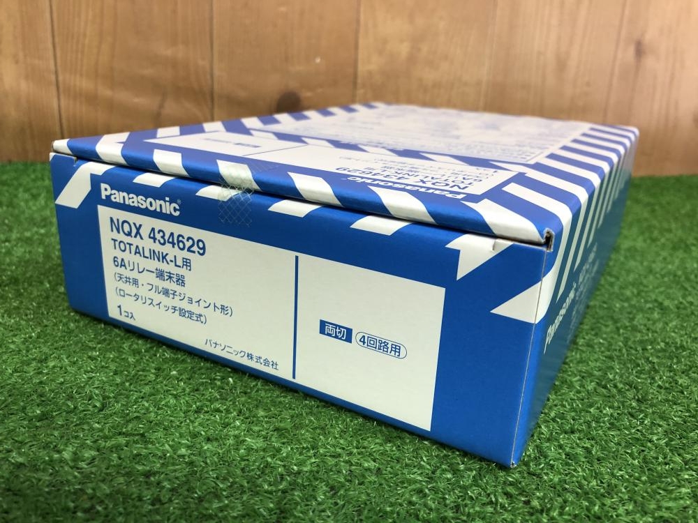 Panasonic パナソニック 6Aリレー端末器 NQX434629の中古 未使用品