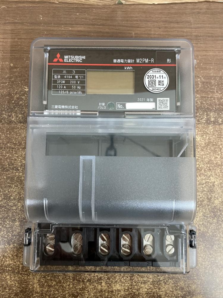 MITSUBISHI 三菱 電子式電力量計 M2PM-Rの中古 未使用品 《群馬・高崎》中古工具販売の専門店│ ツールオフ高崎店  ｜中古工具販売のツールオフ