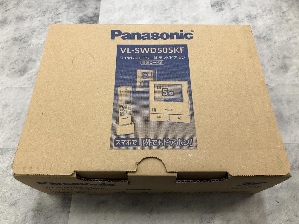 Panasonic ワイヤレスモニター付テレビドアホン VL-SWD505KFの中古 未