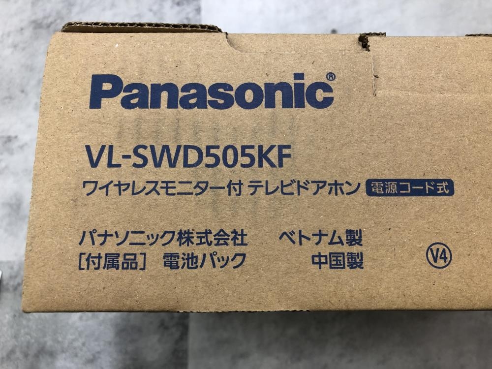 Panasonic ワイヤレスモニター付テレビドアホン VL-SWD505KFの中古 未