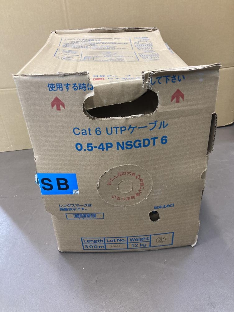 日本製線 LANケーブル UTPケーブル NSGDT6の中古 未使用品 《横浜