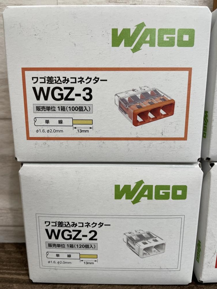 WAGO ワゴ 差込コネクター 6個セット WGZの中古 未使用品