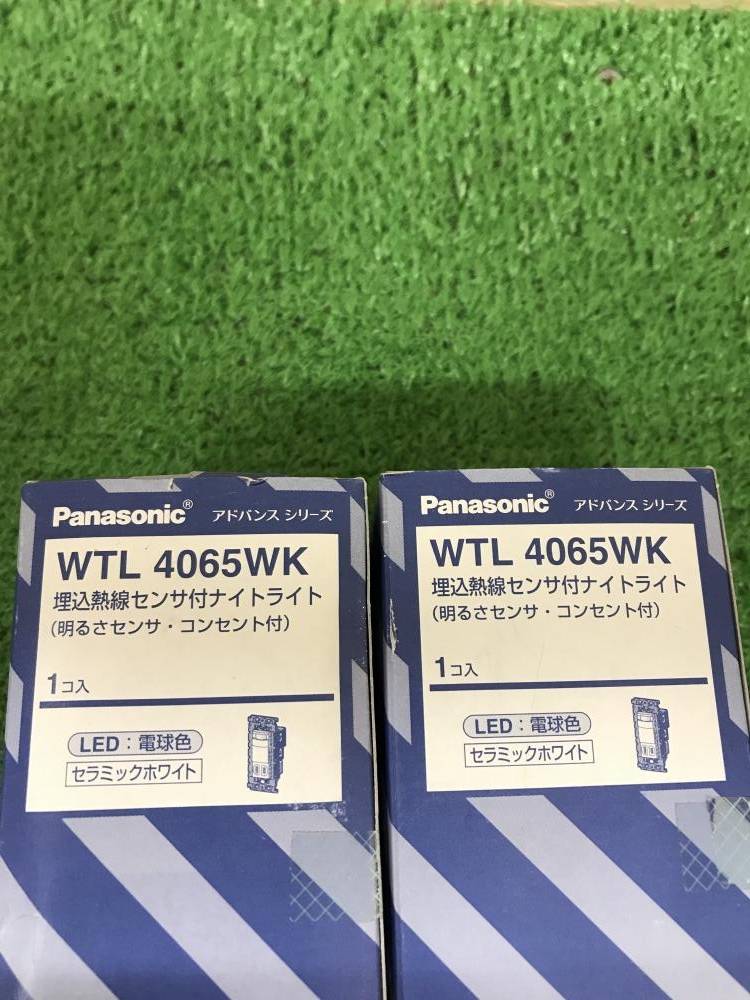 Panasonic パナソニック 埋込熱線センサ付ナイトライト WTL4065WK 2箱の中古 未使用品 《神奈川・厚木》中古工具販売の専門店│  ツールオフ厚木店 ｜中古工具販売のツールオフ