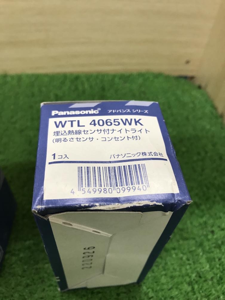 Panasonic パナソニック 埋込熱線センサ付ナイトライト WTL4065WK 2箱の中古 未使用品 《神奈川・厚木》中古工具販売の専門店│  ツールオフ厚木店 ｜中古工具販売のツールオフ