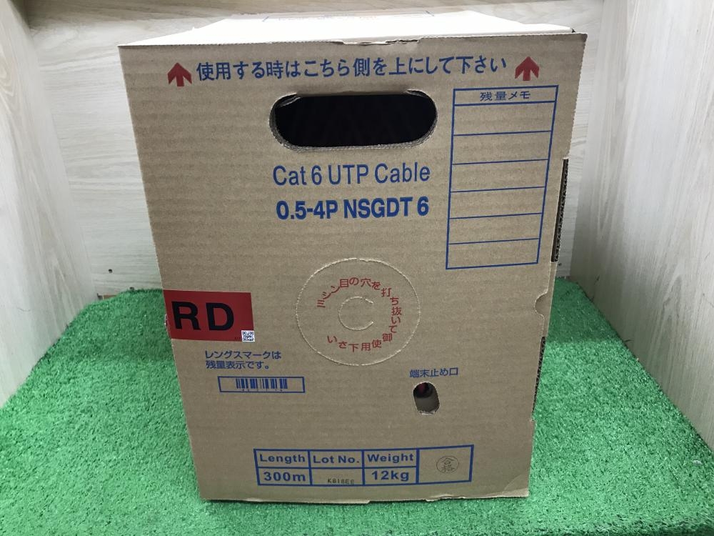 日本製線 Cat6 UTPケーブル 300m SB 0.5-4P NSGDT6 Amazon.co.jp