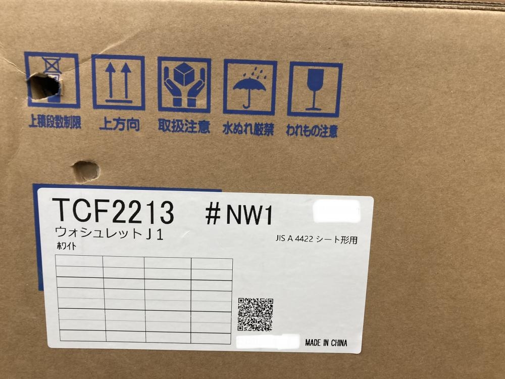 TOTO トートー ウォシュレットJ1 TCF2213 #NW1の中古 未使用品 《群馬・高崎》中古工具販売の専門店│ ツールオフ高崎店  ｜中古工具販売のツールオフ