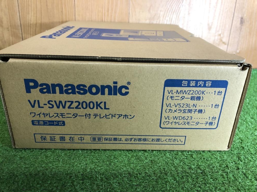 パナソニック Panasonic ワイヤレスモニター付テレビドアホン VL-SWZ200KLの中古 未使用品 《埼玉・川越》中古工具販売の専門店│  ツールオフ川越店 ｜中古工具販売のツールオフ