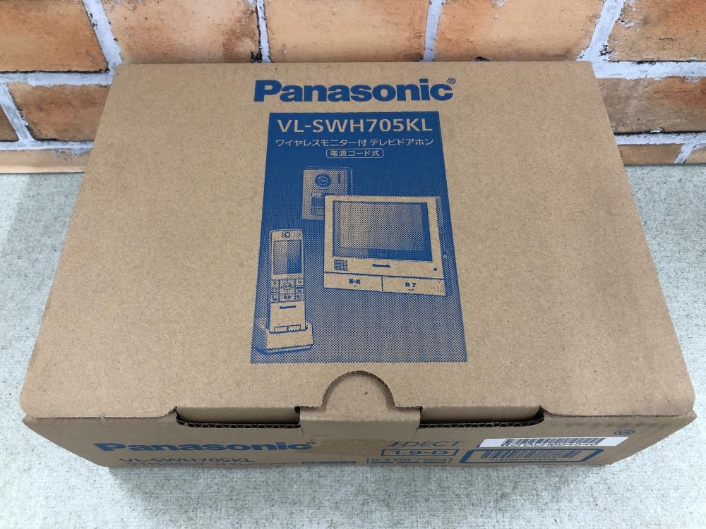 Panasonic ワイヤレスモニター付テレビドアホン VL-SWH705KLの中古 未