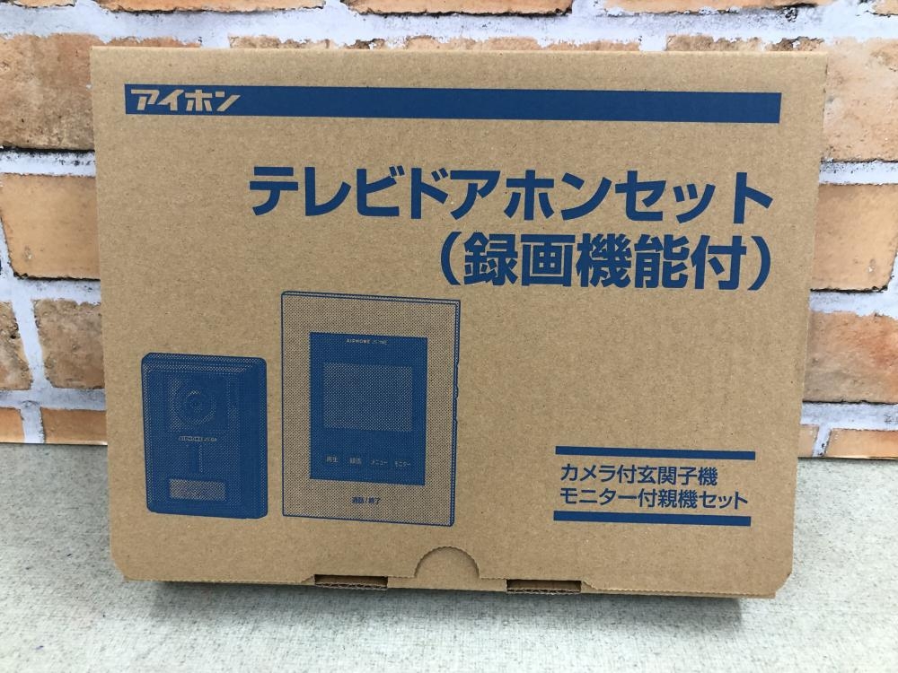 アイホン テレビドアホンセット(録画機能付) JS-12Eの中古 未使用品