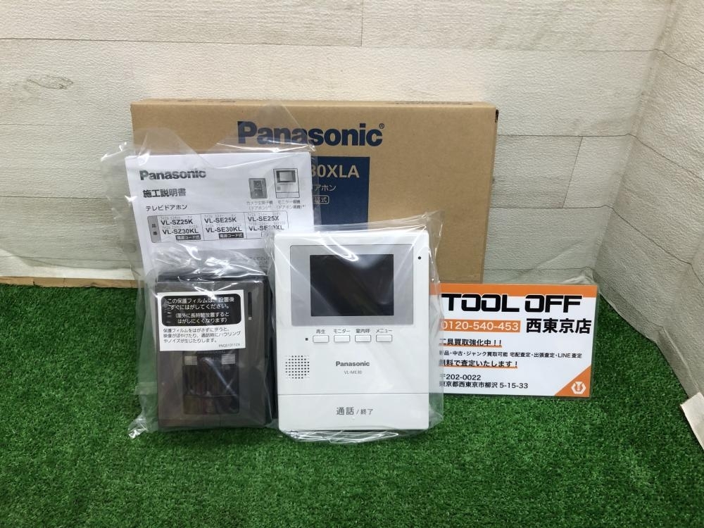 Panasonic パナソニック テレビドアホン VL-SE30XLAの中古 未使用品 ...