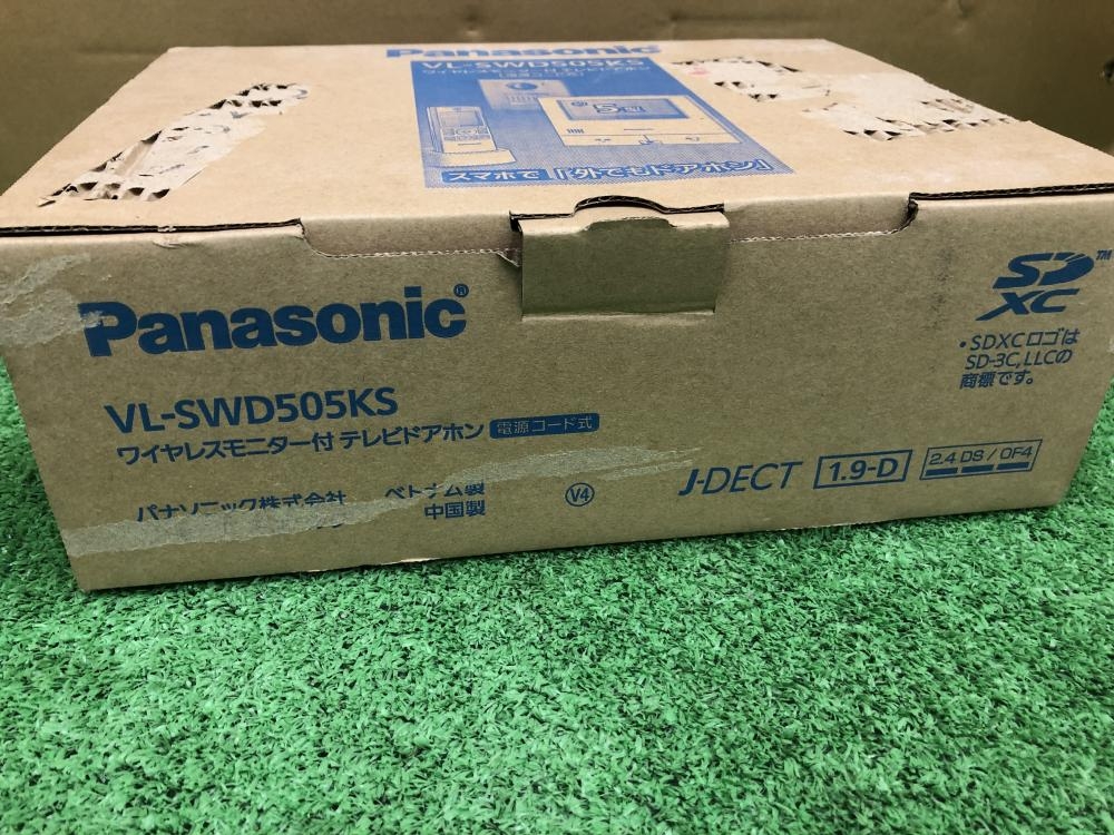 Panasonic ワイヤレスモニター付テレビドアホン VL-SWD505KSの中古 未使用品 《神奈川・川崎》中古工具販売の専門店│  ツールオフ神奈川・川崎店 ｜中古工具販売のツールオフ