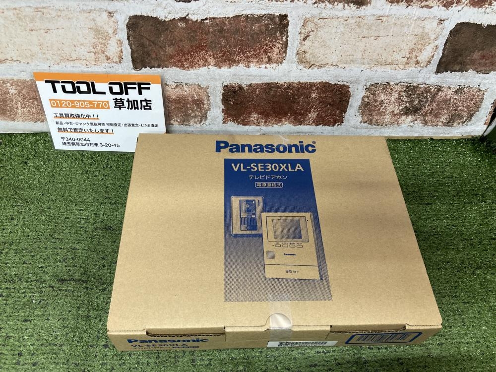 Panasonic テレビドアホン VL-SE30XLAの中古 未使用品 《埼玉・草加