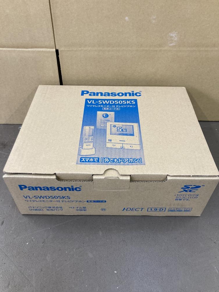 Panasonic ワイヤレスモニター付テレビドアホン VL-SWD505KSの中古 未