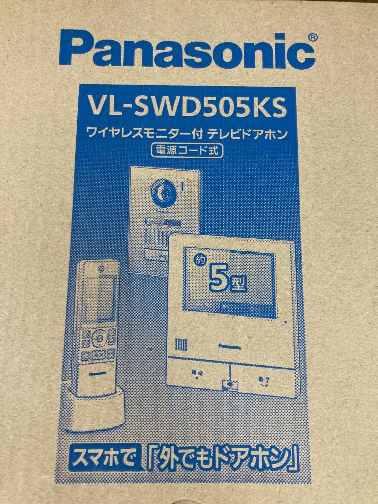 Panasonic ワイヤレスモニター付テレビドアホン VL-SWD505KSの中古 未