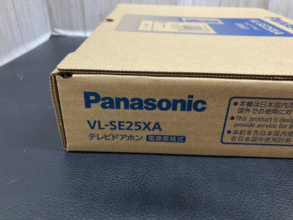 Panasonic テレビドアホン 電源直結式 VL-SE25XAの中古 未使用品