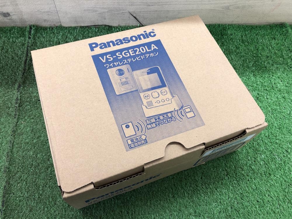 Panasonic パナソニック ワイヤレステレビドアホン VS-SGE20LAの