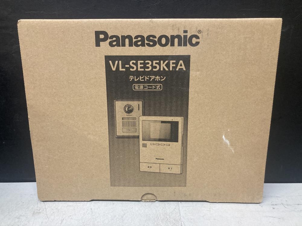 パナソニック テレビドアホン電源コード式 VL-SE35KFAの中古 未使用品