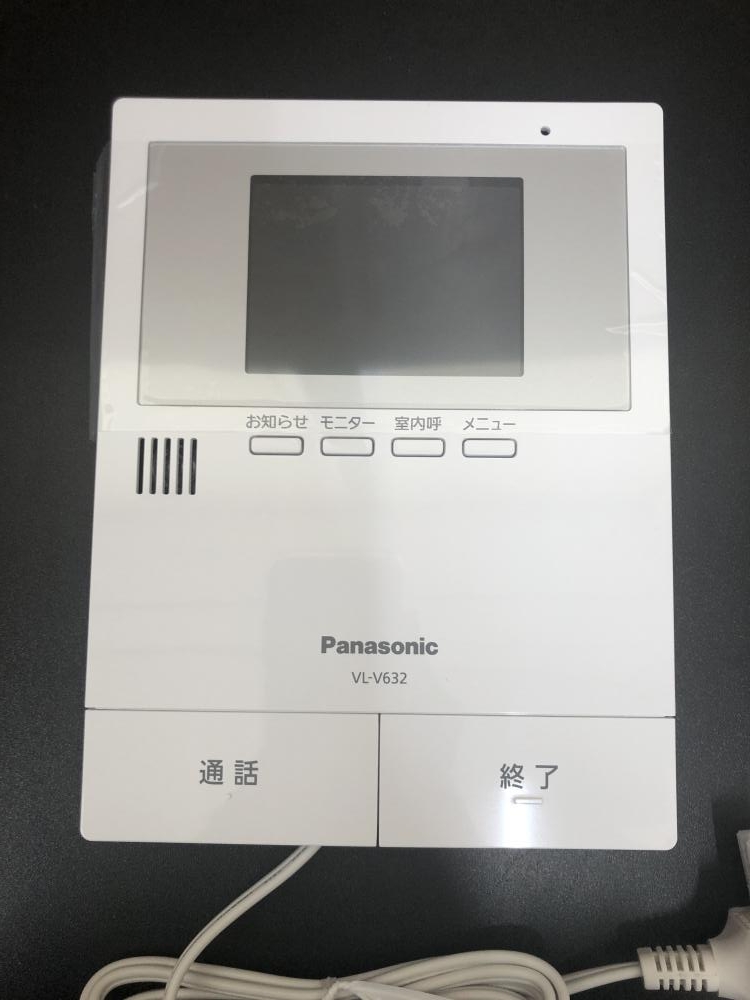 パナソニック Panasonic テレビドアホン用増設モニター VL-V632Kの中古 未使用品 《埼玉・鴻巣》中古工具販売の専門店│  ツールオフ鴻巣店 ｜中古工具販売のツールオフ