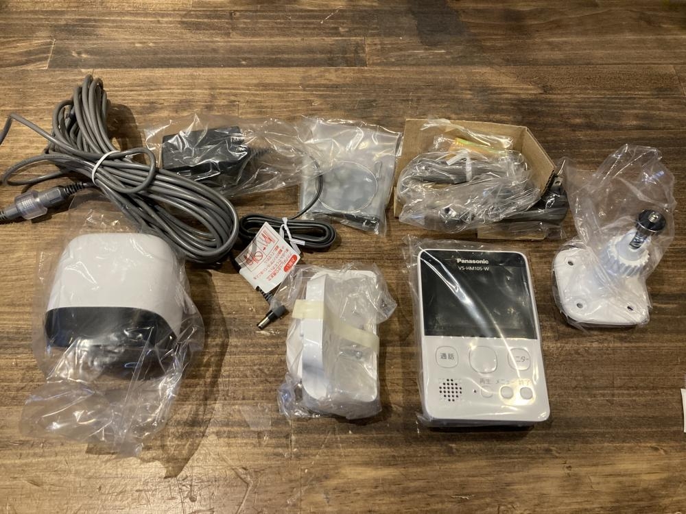 Panasonic パナソニック モニター付き屋外カメラ VS-HC105-Wの中古 未