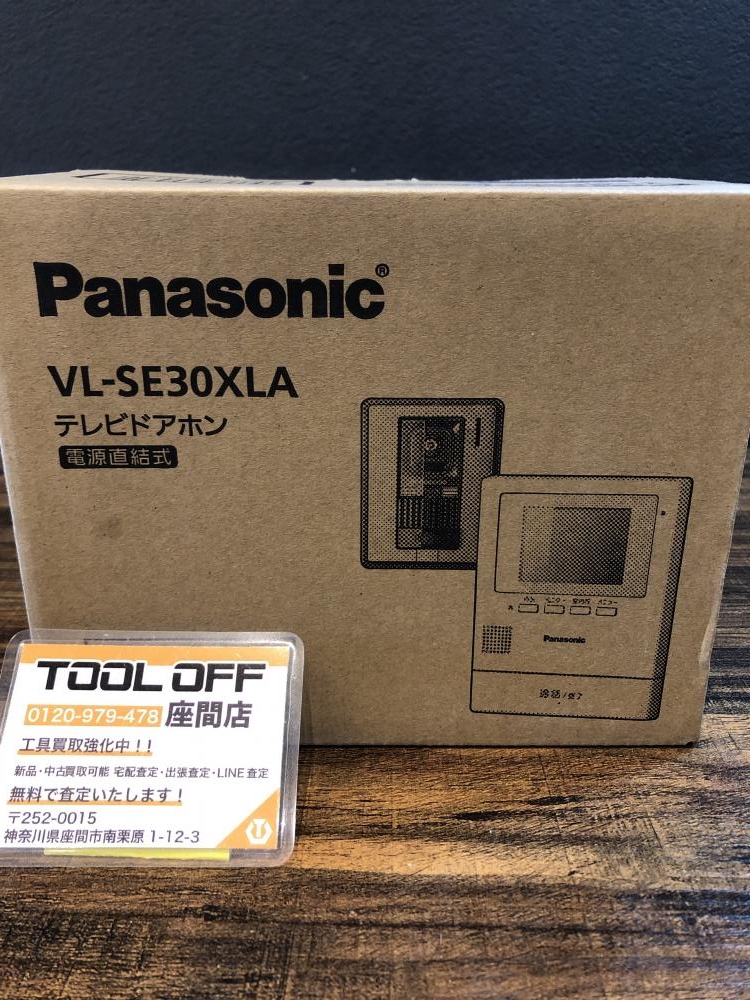 Panasonic テレビドアホン VL-SE30XLAの中古 未使用品 《神奈川・座間