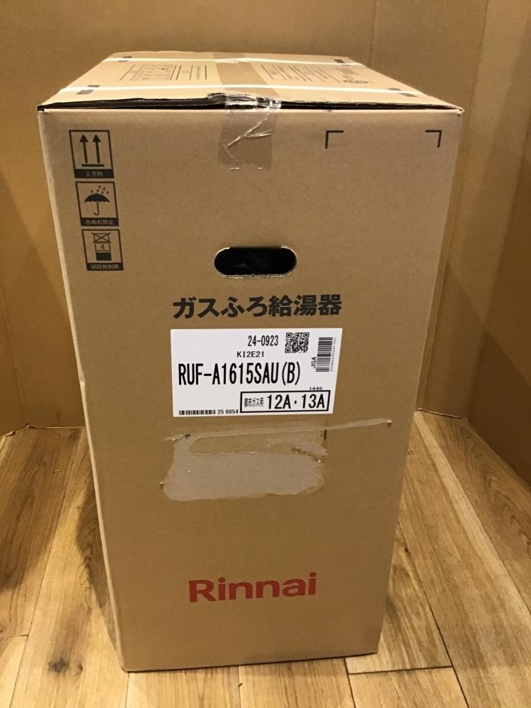 Rinnai リンナイ ガスふろ給湯器 RUF-A1615SAU(B)の中古 未使用品