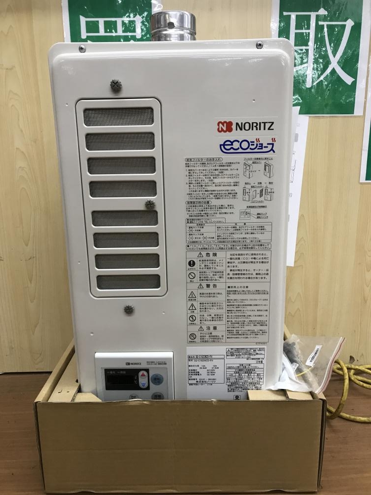 NORITZ エコジョーズ業務用給湯器 GQ-C1622WZD-FHの中古 未使用品