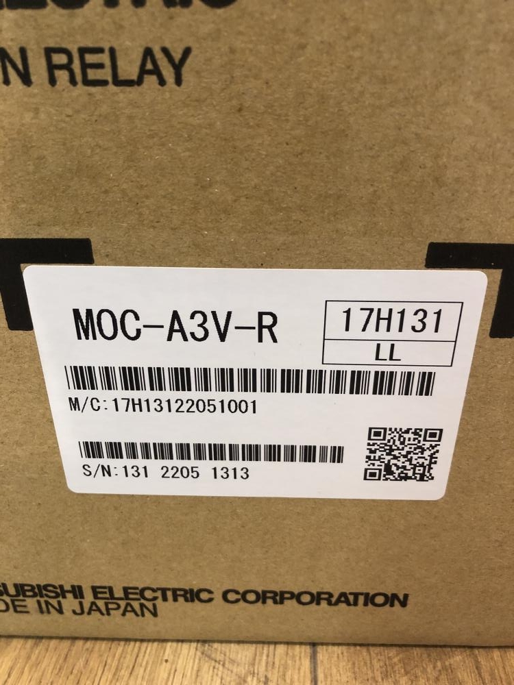 MITSUBISHI 三菱 保護継電器 過電流継電器 MOC-A3V-R ※2箱セットの中古 未使用品 《埼玉・川越》中古工具販売の専門店│  ツールオフ川越店 ｜中古工具販売のツールオフ