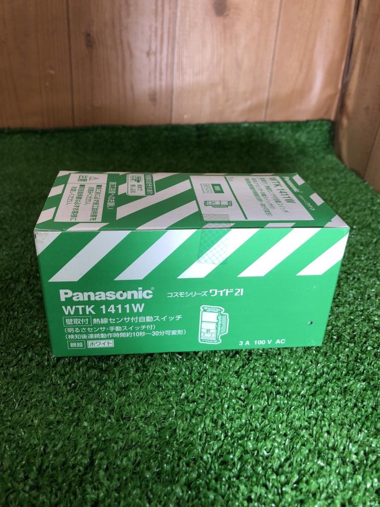Panasonic パナソニック 熱線センサ付自動スイッチ WTK1411Wの中古 未 ...