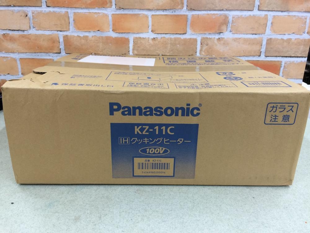 Panasonic IHクッキングヒーター KZ-11C 100Vの中古 未使用品 《東京