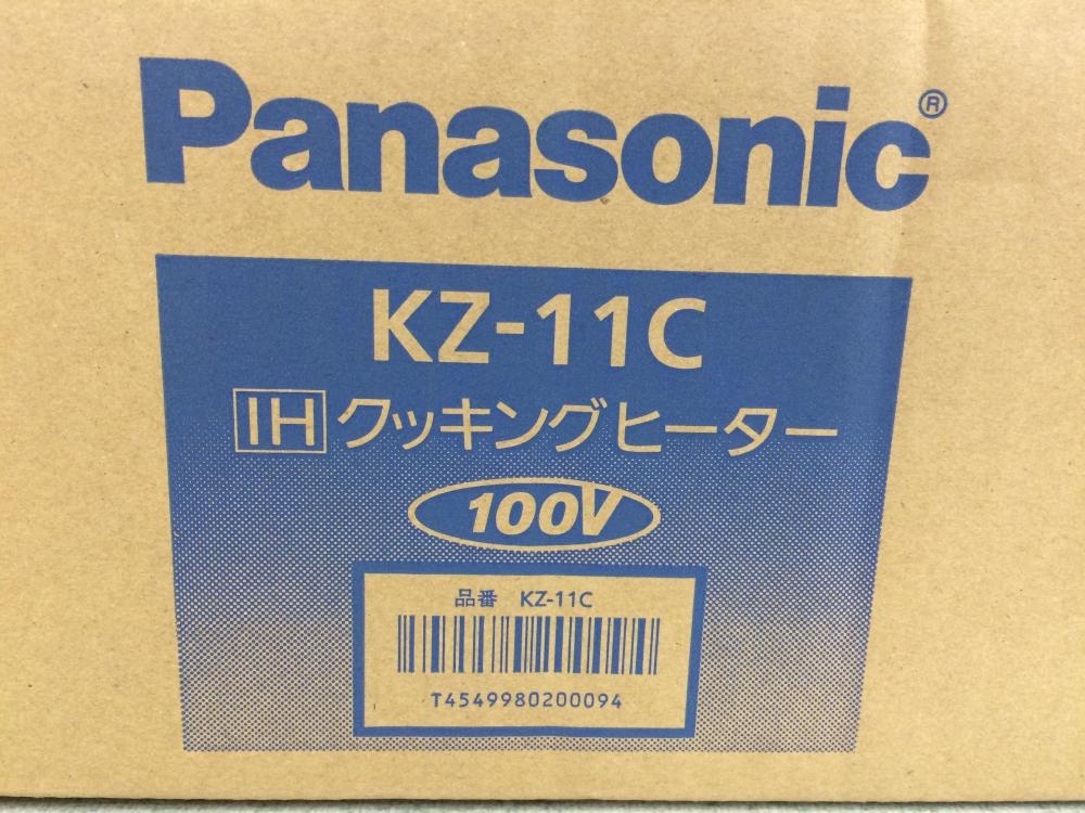 Panasonic IHクッキングヒーター KZ-11C 100Vの中古 未使用品 《東京 ...